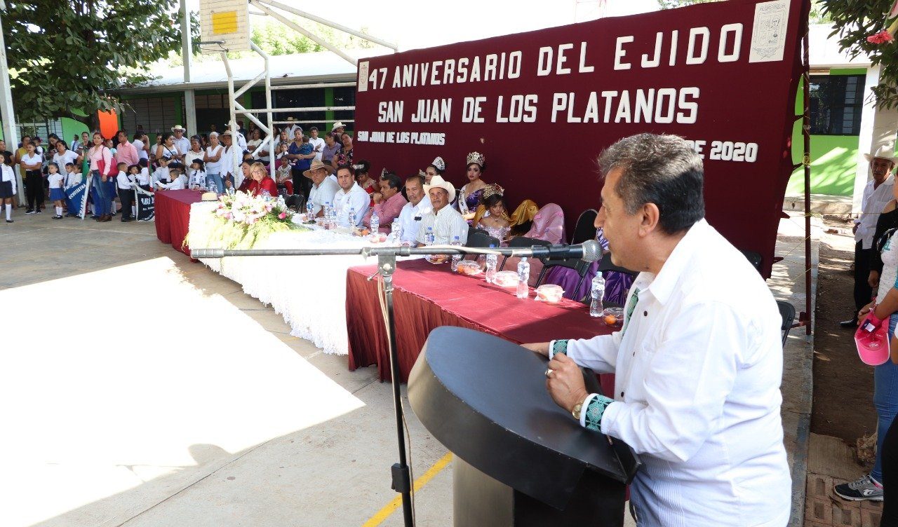 Dos obras para San Juan de los Plátanos: alcalde