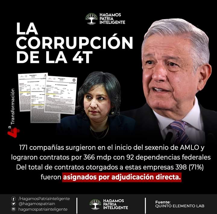 LA CORRUPCIÓN EN LA 4T