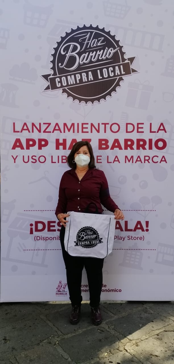 LA DIPUTADA, SANDRA LUZ VALENCIA, PRESENTE EN EL LANZAMIENTO DE LA APP «HAZ BARRIO, COMPRA LOCAL».