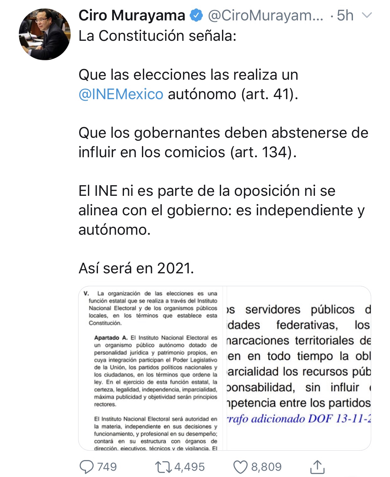 INE aclara a AMLO que ni es parte de la oposición ni se alinea con él