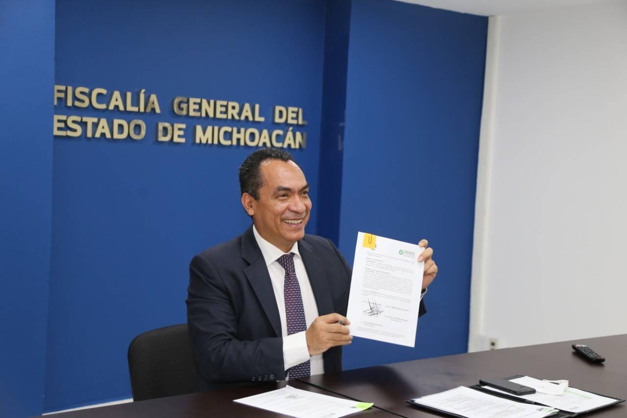 Firma Fiscalía General convenio de colaboración con el Observatorio Nacional Ciudadano