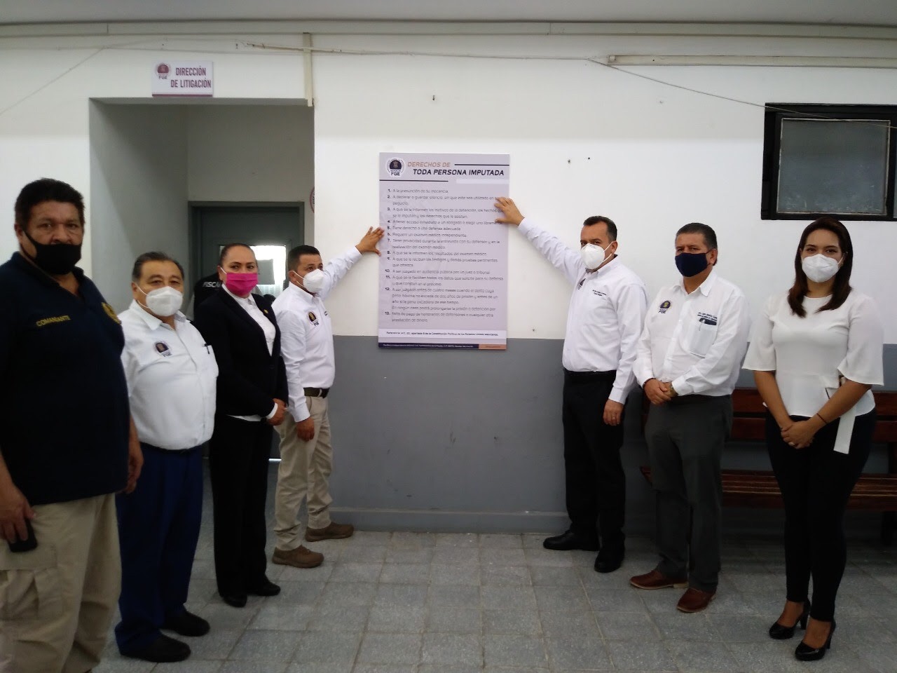 EN APATZINGÁN SUPERVISA FGE, ÁREAS DE INTERNAMIENTO