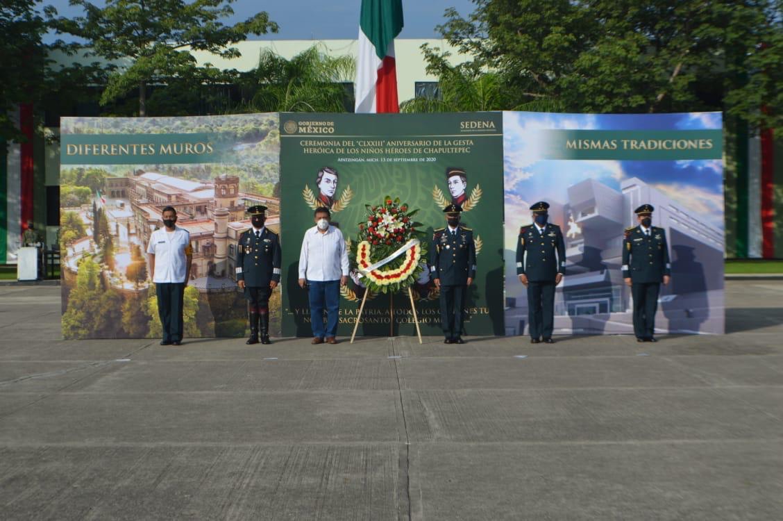 Conmemoran 173 Aniversario de la Gesta Heroica de Chapultepec