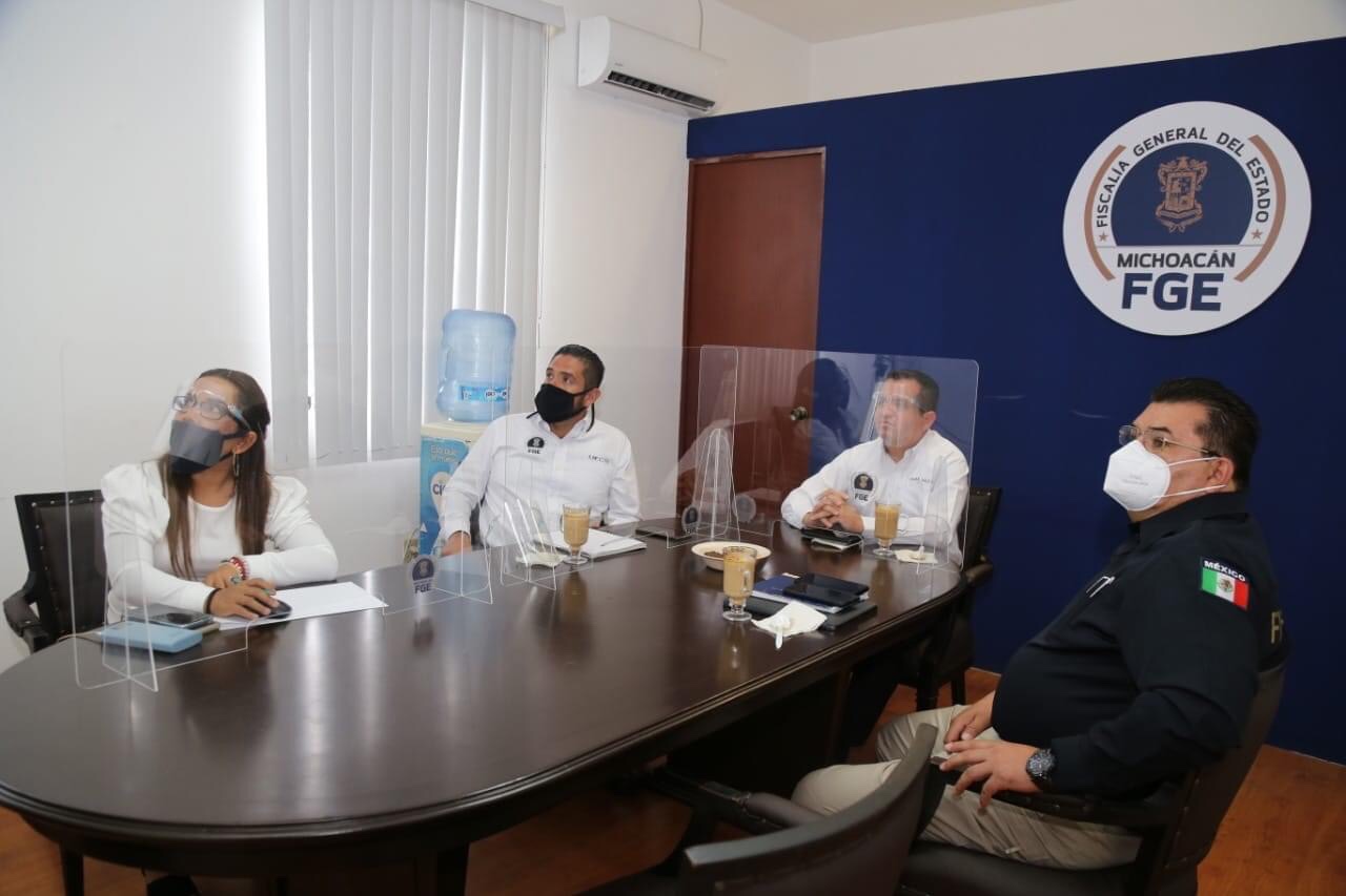 Fortalecen FGE y CONASE, estrategia antisecuestro en Michoacán