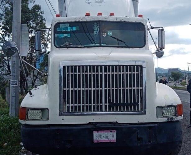 Asegura SSP camión con reporte de robo, en Morelia