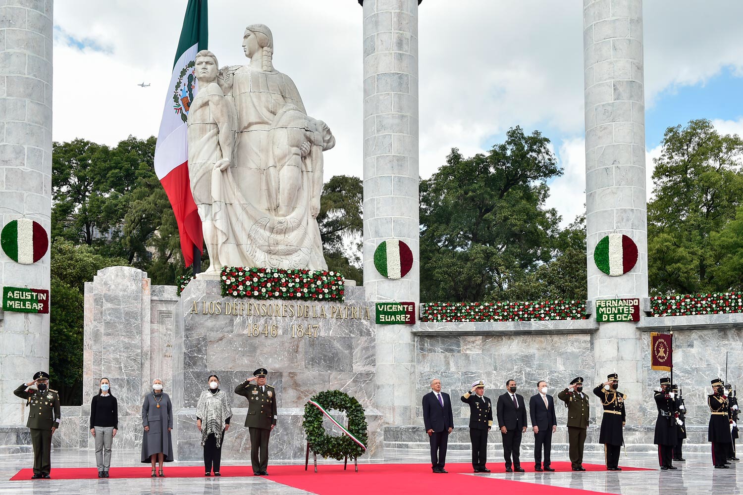 PRESIDENTE ENCABEZA CEREMONIA DEL 173 ANIVERSARIO DE LA GESTA HEROICA DE LOS NIÑOS HÉROES DE CHAPULTEPEC