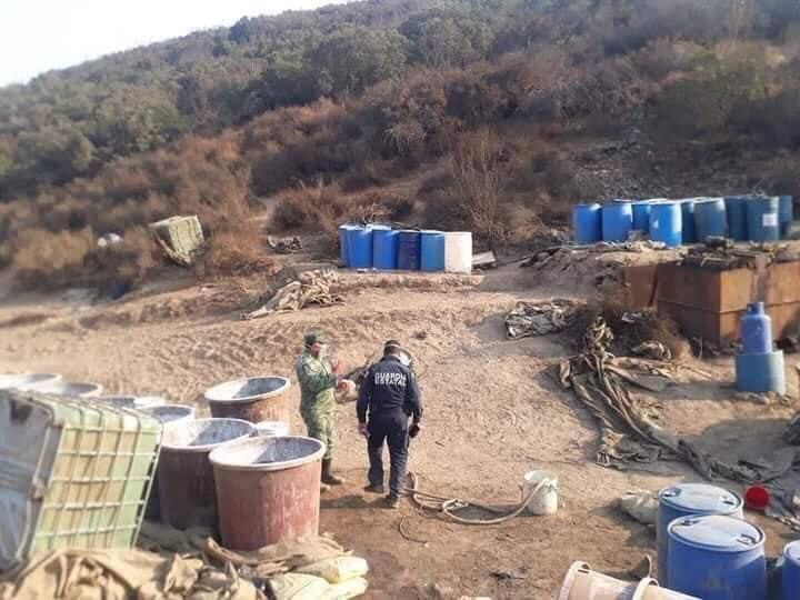 DESMANTELAN “NARCO-LABORATORIO”CERCA DE RUTA DEL VINO EN ENSENADA