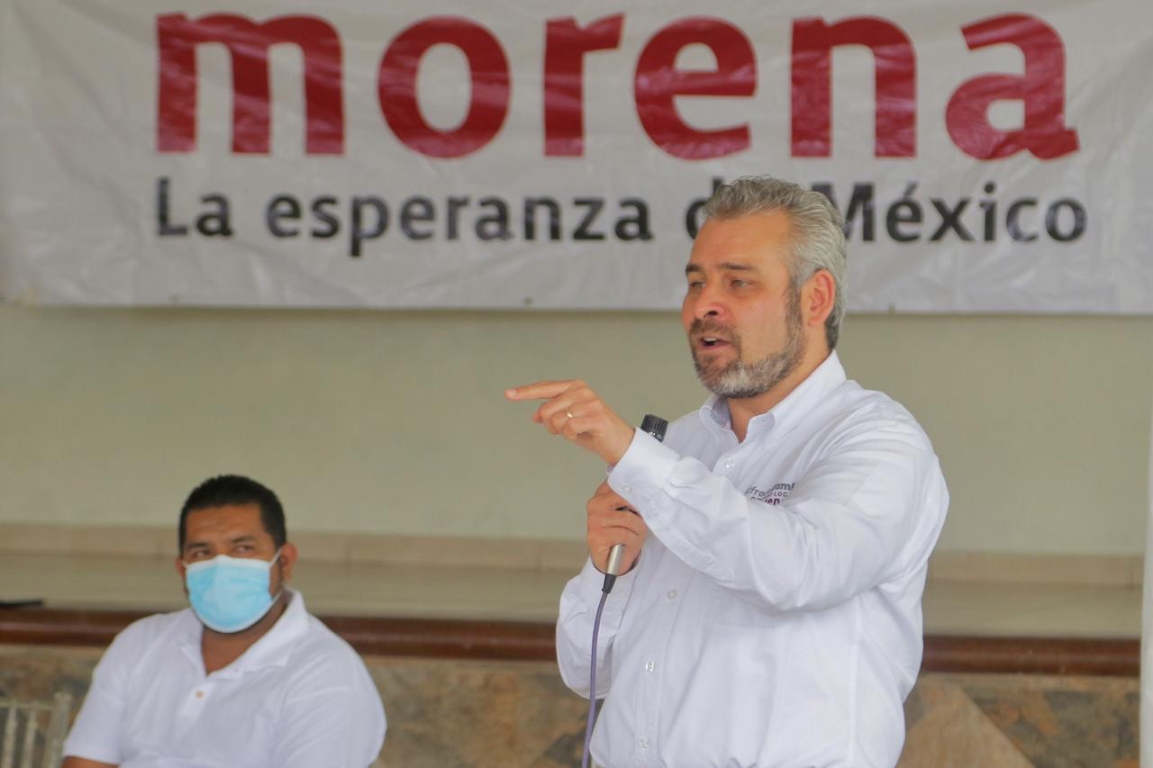 Federación mantiene a flote a Michoacán ante gobierno fallido de Silvano: Alfredo Ramírez