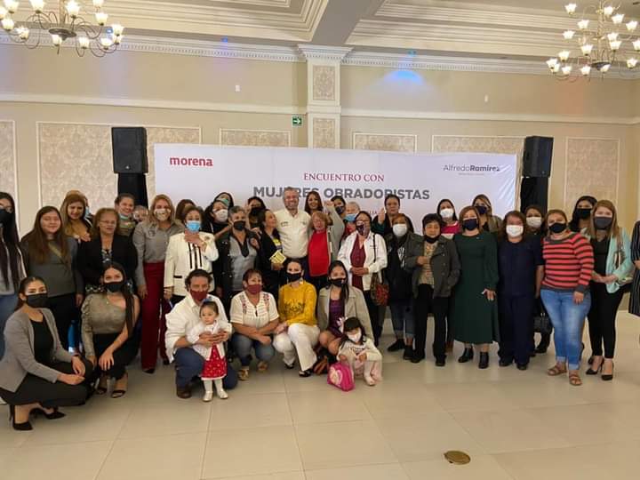 LA DIPUTADA SANDRA LUZ VALENCIA, PARTICIPA EN EL FORO ESTATAL CON MUJERES OBRADORISTAS.