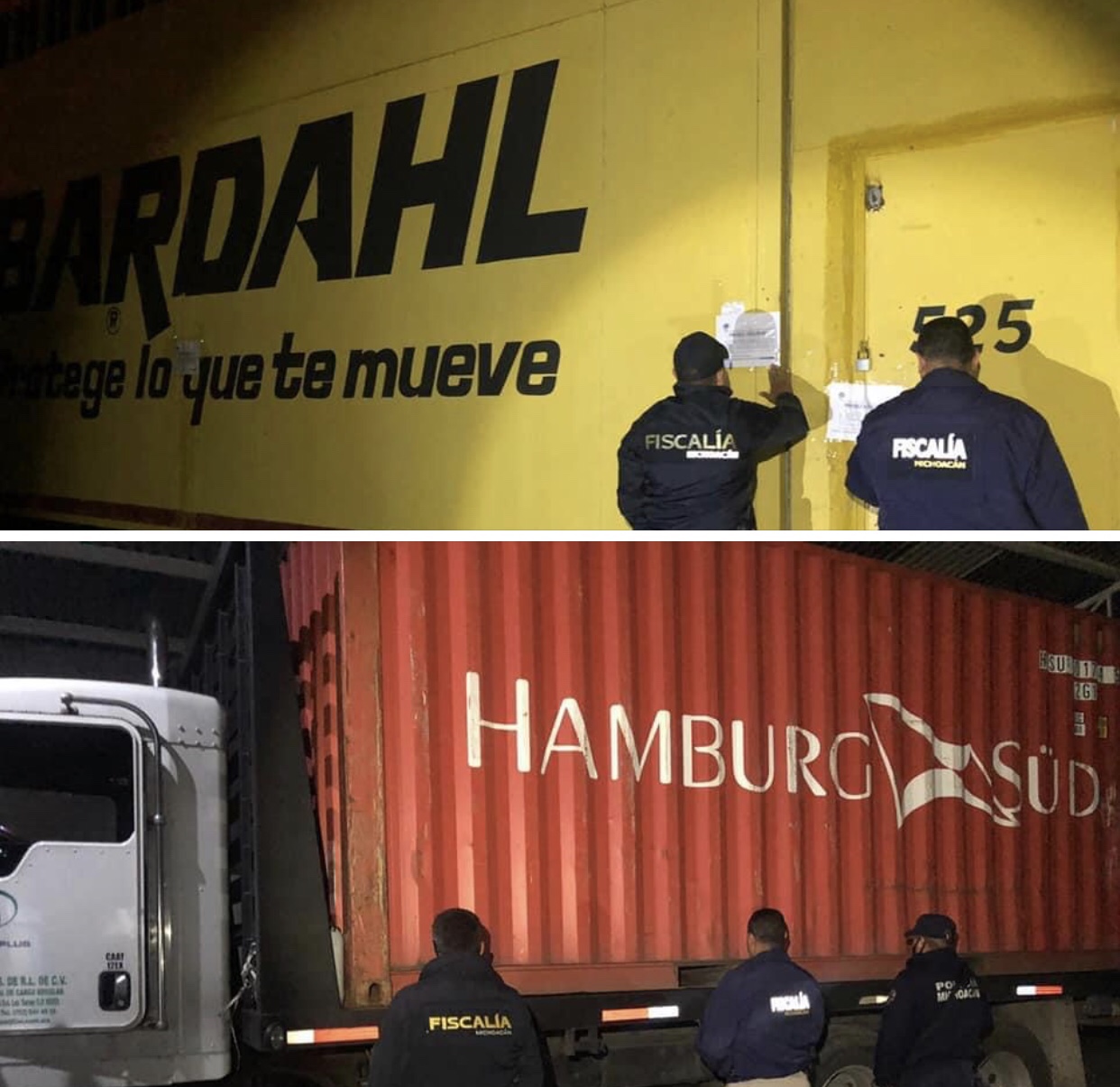 En menos de 72 horas, recupera FGE tracto camión con reporte de robo y asegura inmueble_La acción fue derivado del cumplimiento de una orden de cateo emitida por un Juez de Control_