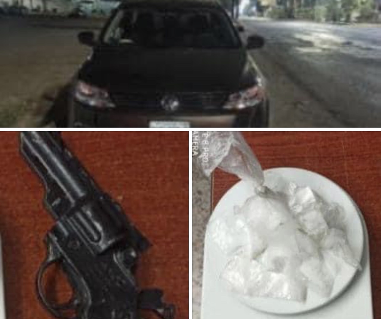 Detiene SSP a tres en posesión de un arma y droga en Morelia