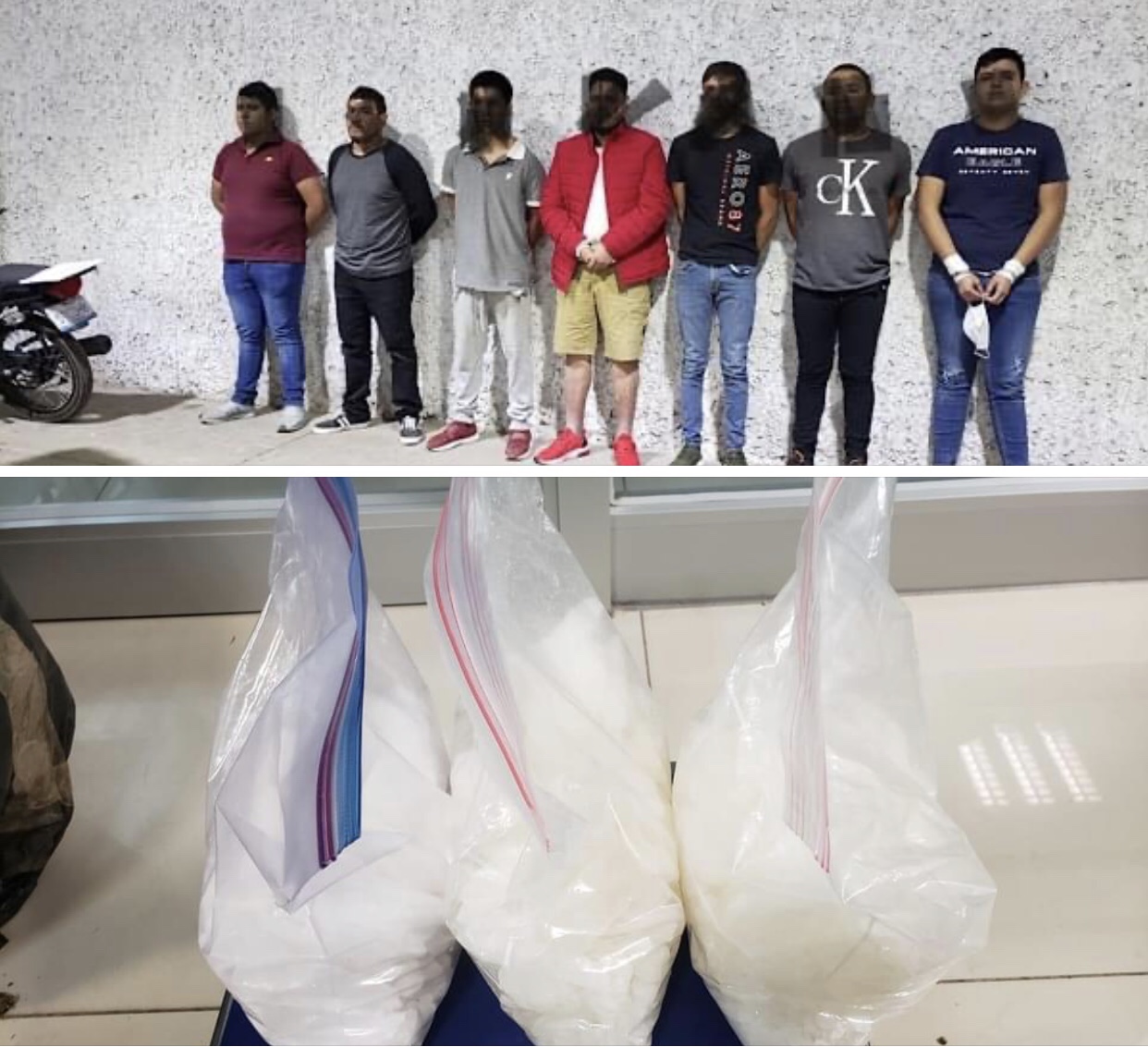 DETIENEN A 7 CON ARMAS, DROGA Y EQUIPO TÁCTICO EN LEÓN