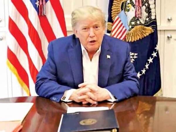‘ME SIENTO MEJOR; PRONTO VOLVERÉ’; TRUMP RESPONDE A TRATAMIENTO CONTRA COVID-19