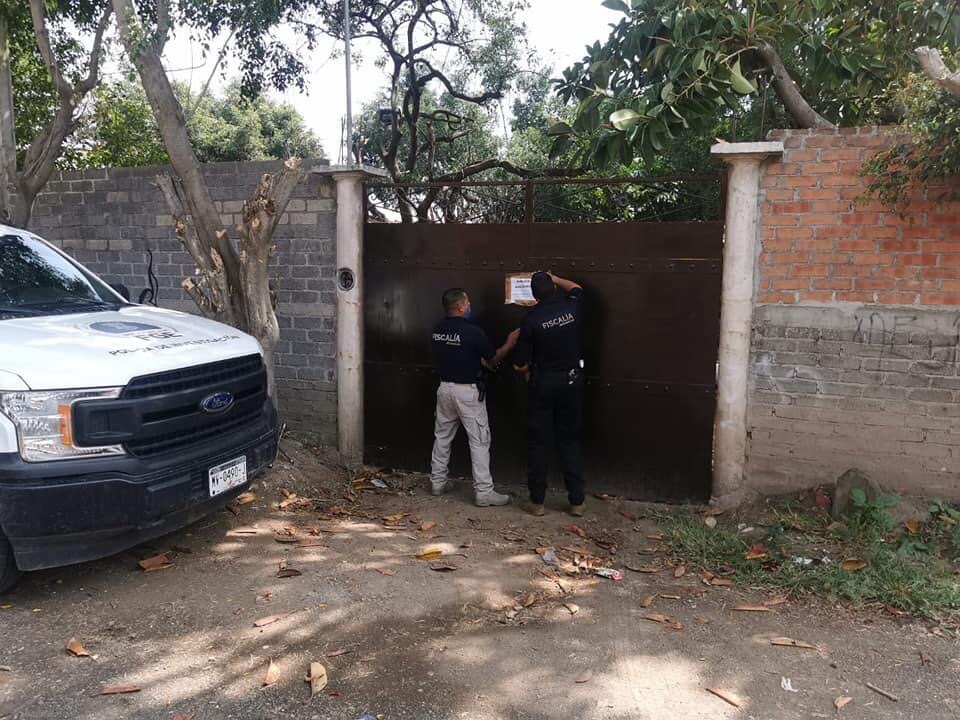 En cateo, asegura FGE inmueble relacionado en conductas ilícitas y recupera vehículo con reporte de robo