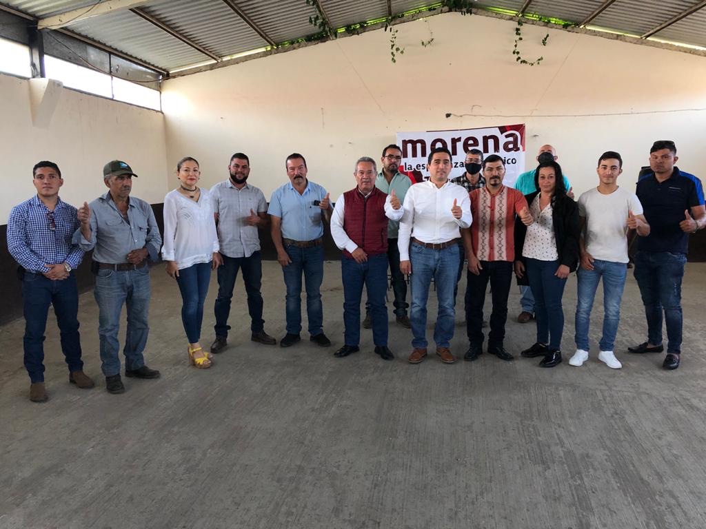 Fortalecen presencia de Morena en el Distrito 12