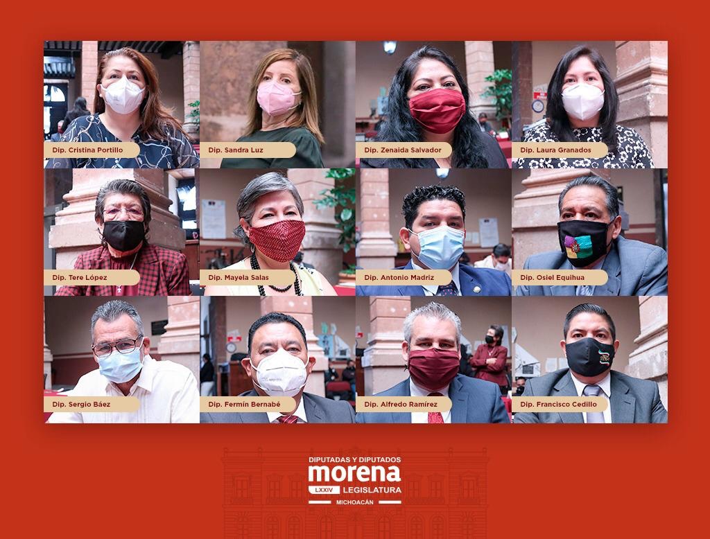 AL APROBARSE LA CONTRATACIÓN DE DEUDA QUEDÓ CLARO QUE PREVALECEN DOS PROYECTOS DE PAÍS Y PARA MICHOACÁN: Grupo Parlamentario de MORENA.