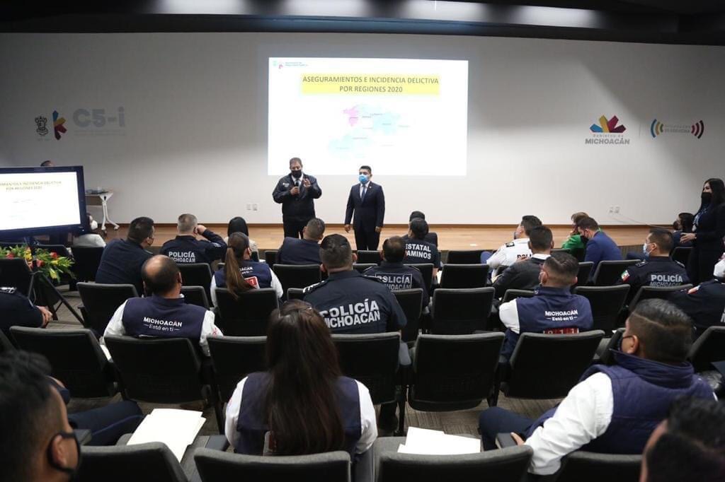 Revisa SSP estrategia de seguridad de las 10 Regiones del Estado