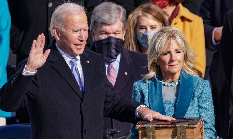 JOE BIDEN JURA COMO EL 46° PRESIDENTE DE ESTADOS UNIDOS