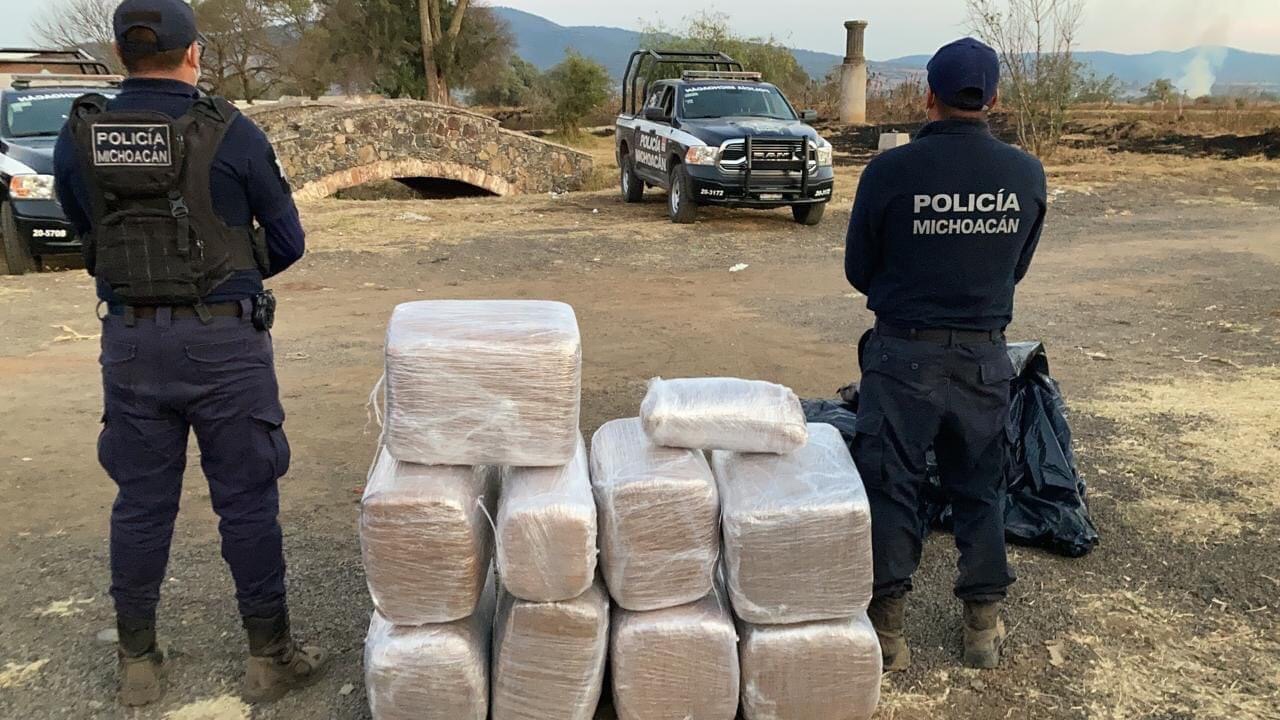 Asegura SSP a uno en posesión de 118 kilos de marihuana