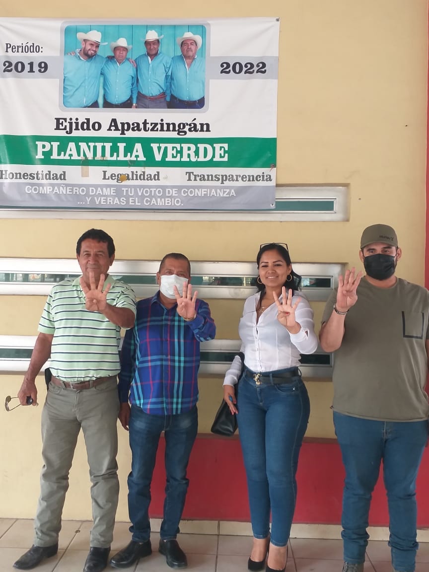 Ejido Apatzingán punta de organización y unidad se suma a la defensa de la 4T: Isabel Torres Sánchez