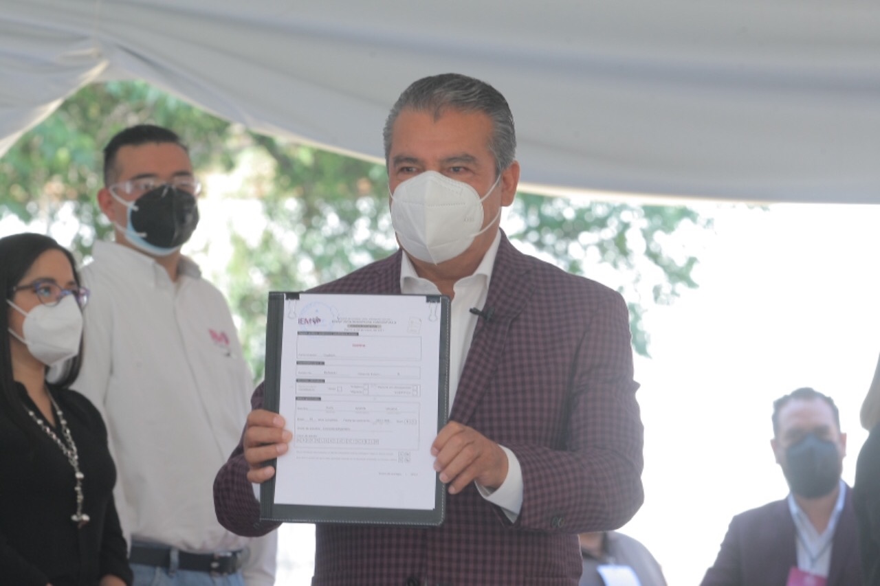 LA DIP. SANDRA LUZ VALENCIA, ASISTIÓ AL REGISTRO DEL CANDIDATO DE MORENA, POR LA GUBERNATURA.