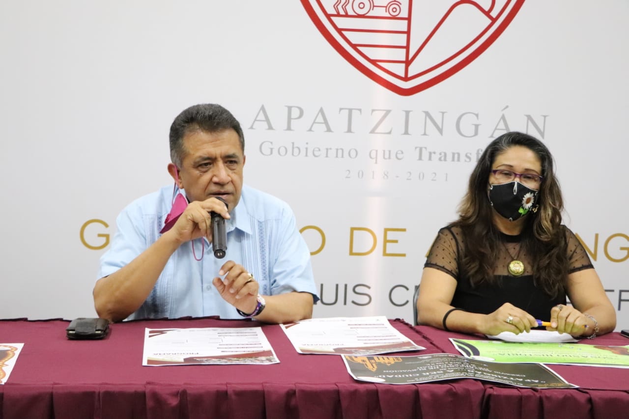 Presentan programa cultural por 138 Aniversario de Elevación de Villa a Ciudad de Apatzingán