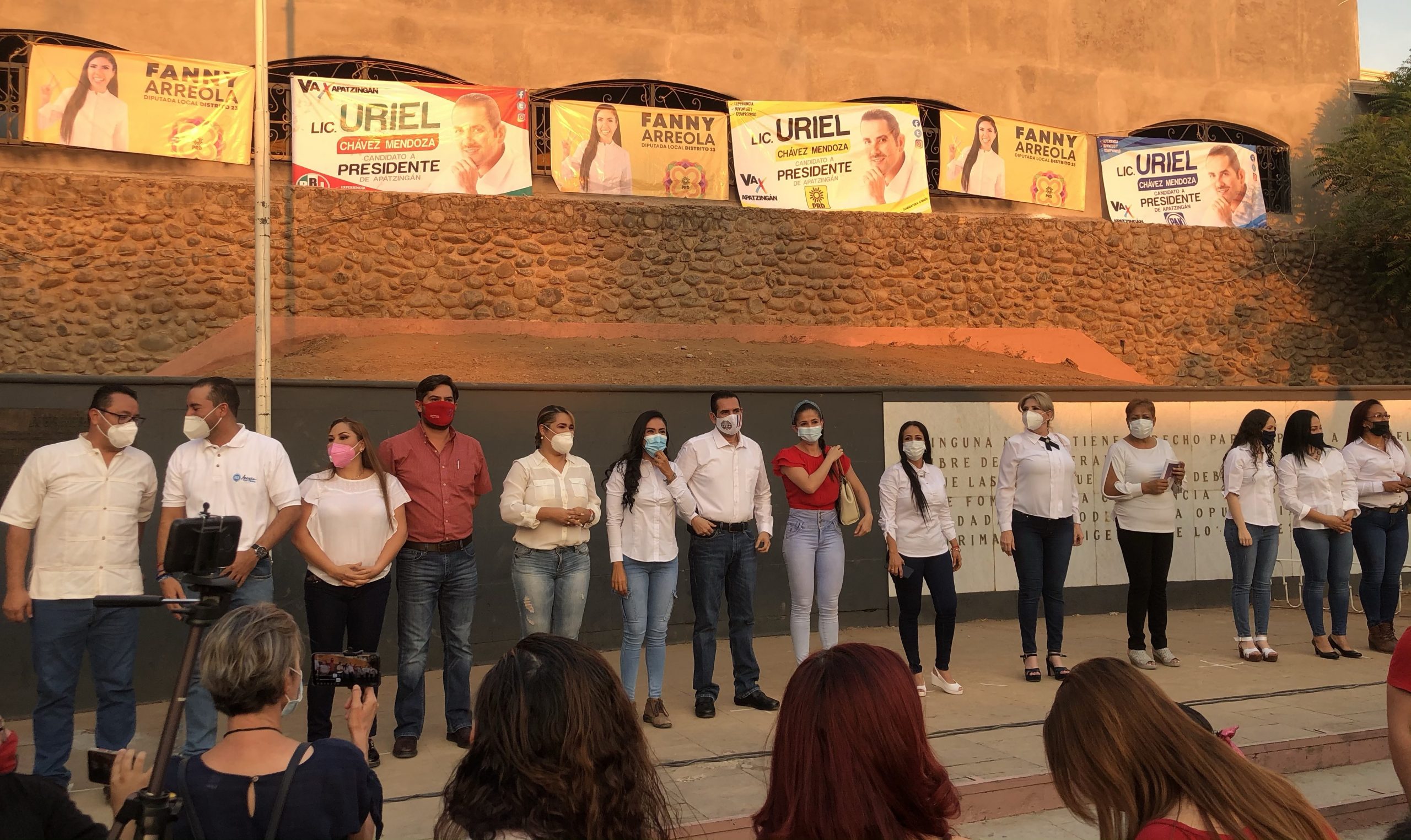 Retomar el desarrollo de Apatzingán a través de obras, el compromiso de Uriel Chávez Mendoza