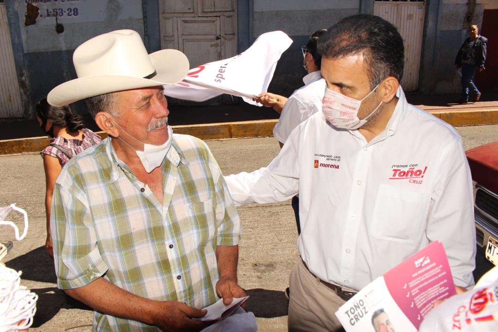 Toño Cruz, encabeza el mejor proyecto de gobierno para Apatzingán: Ciudadanía