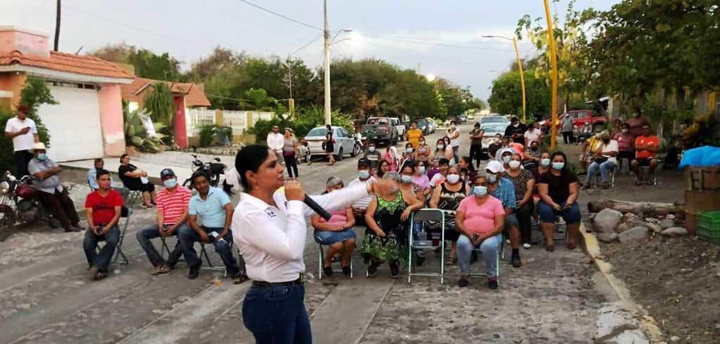 En Antúnez es evidente la simpatía y apoyo de la ciudadanía en favor de Maritza García Franco