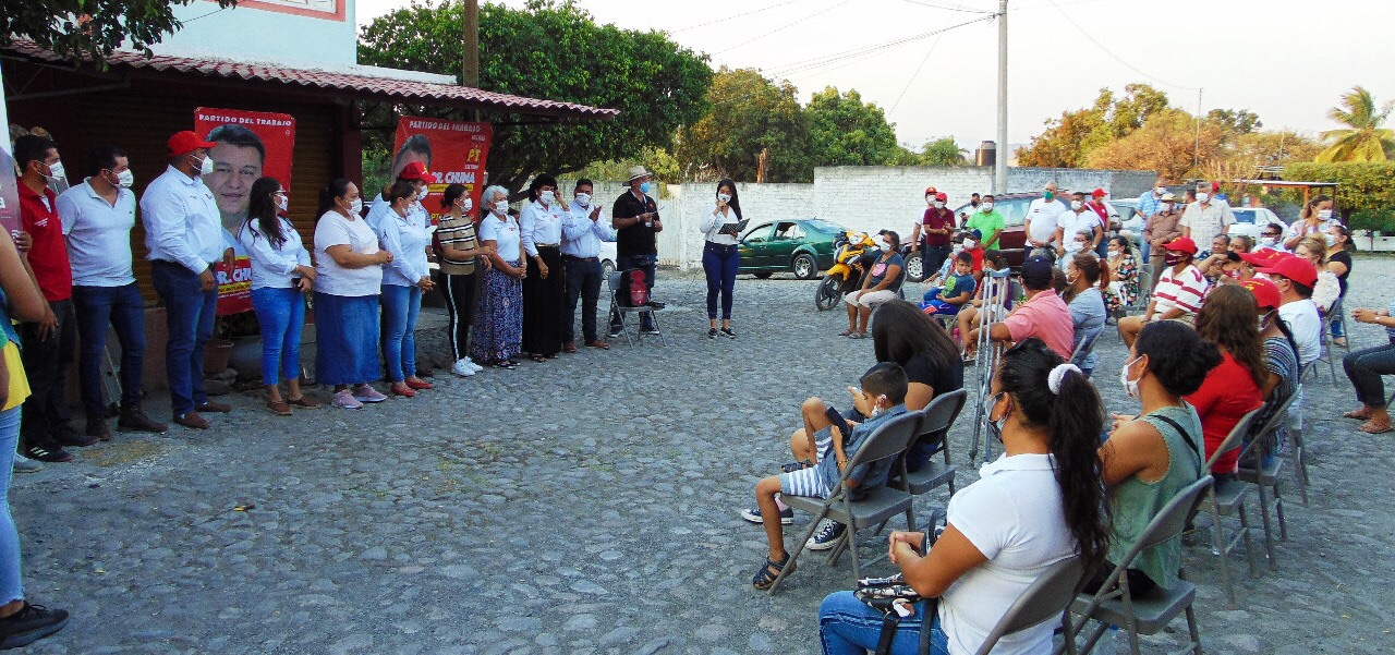 El apoyo y respaldo ciudadano es evidente en colonias y comunidades: Doctor Chuma