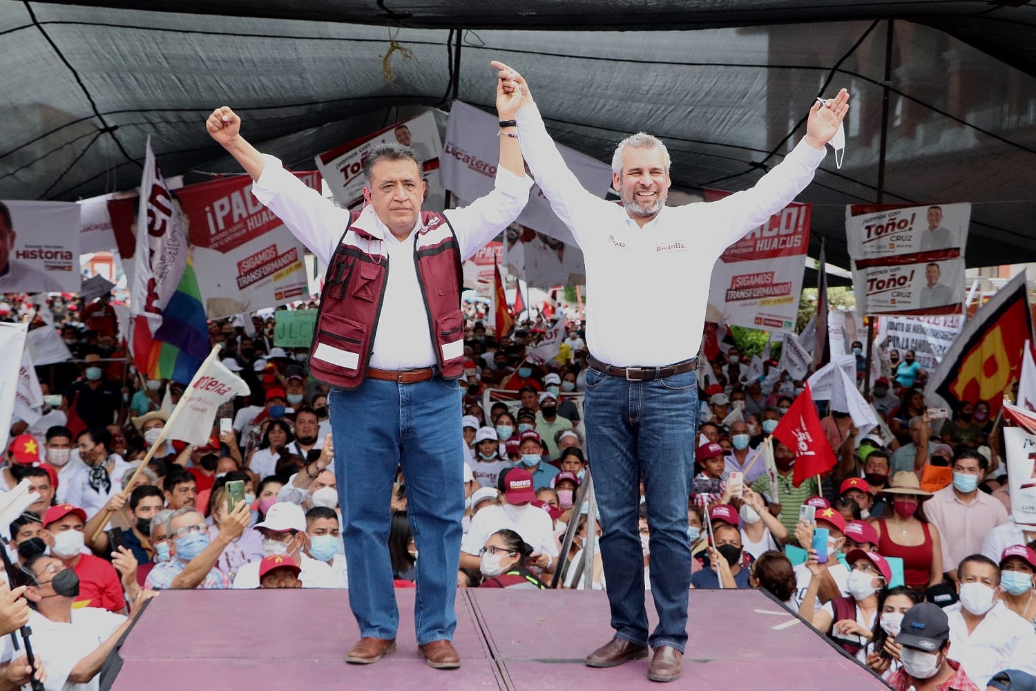 Apatzingán seguirá transformándose con José Luis Cruz Lucatero y Alfredo Ramírez.