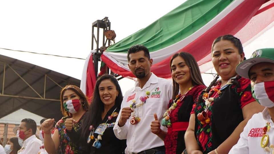 Cierra campaña Fanny Arreola con el PRI de San Juan Nuevo