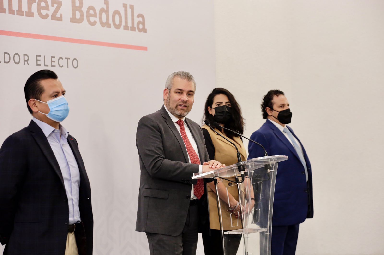 Michoacán no seguirá aislado de la federación; participará activamente en la 4T: Bedolla