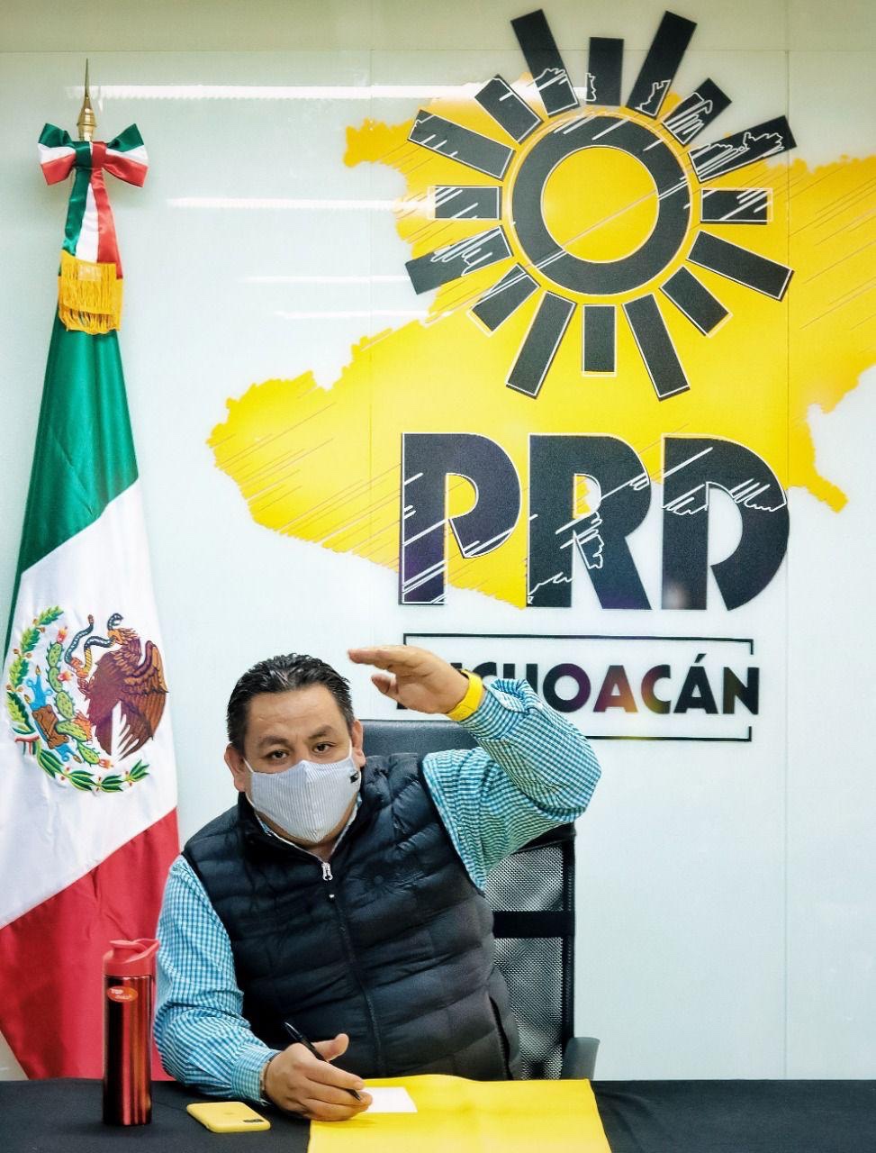 El PRD Michoacán camina con rumbo fijo