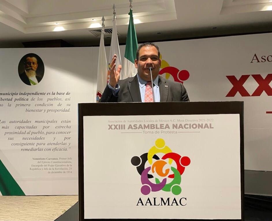 Designan a Bladimir González Vicepresidente Nacional de la Mesa Directiva de la AALMAC
