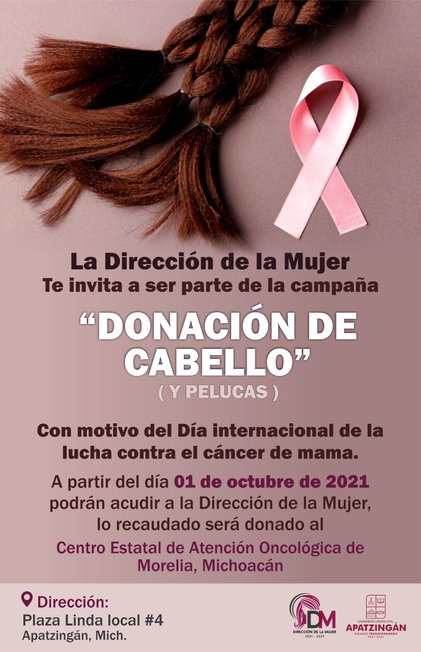 IMMA iniciará campaña de donación de cabello y pelucas