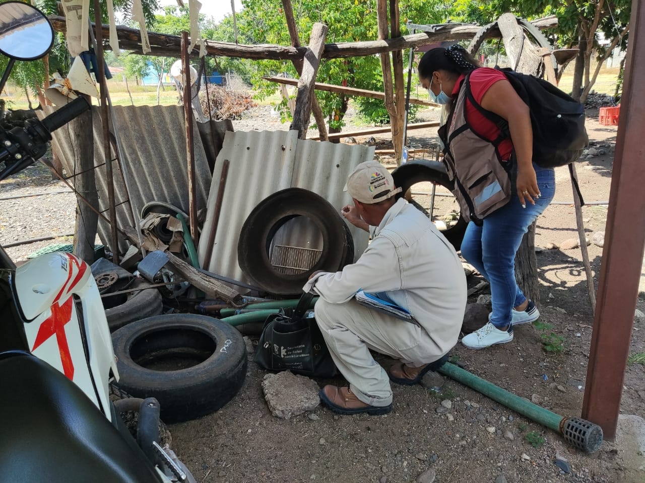 Ecología inicia campaña de descacharrización en la zona rural