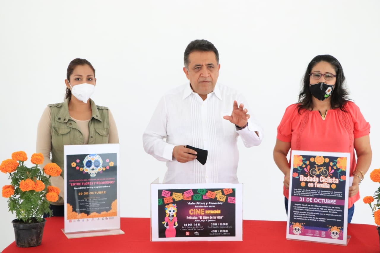 Anuncian eventos por Día de Muertos