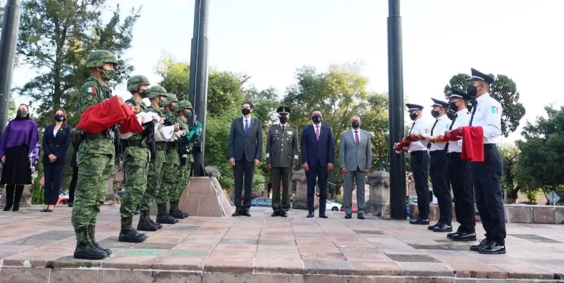 Ayuntamiento de Morelia conmemora el CCLVI Aniversario del Natalicio de Morelos