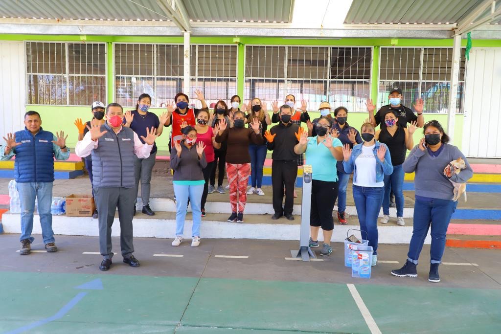 Con más de 70 escuelas intervenidas concluye Barragán primera etapa de la campaña “Échale una Mano a las Escuelas