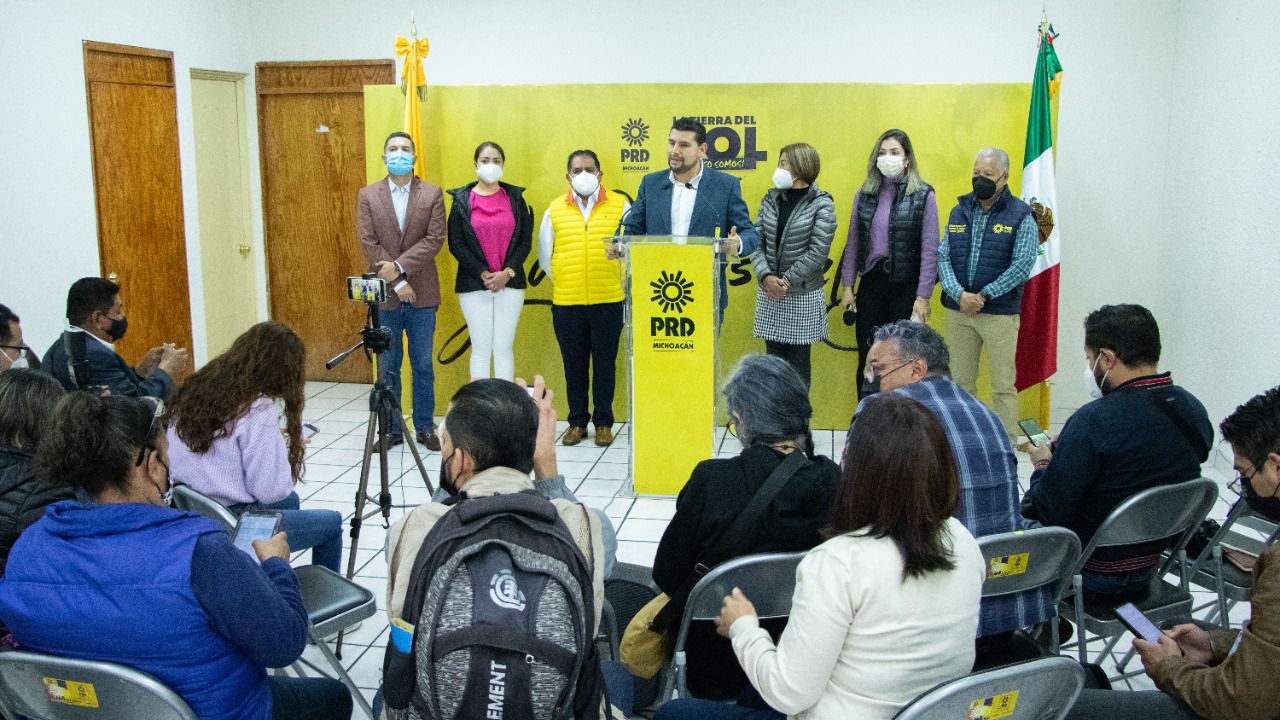Michoacán merece vivir en paz: PRD