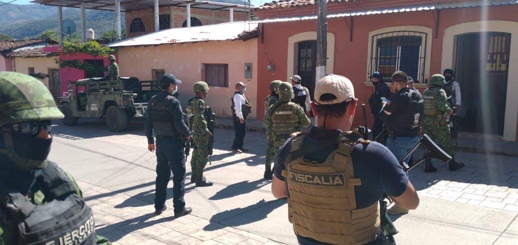 SSP, Ejército, GN y FGE refuerzan seguridad en Villa Victoria