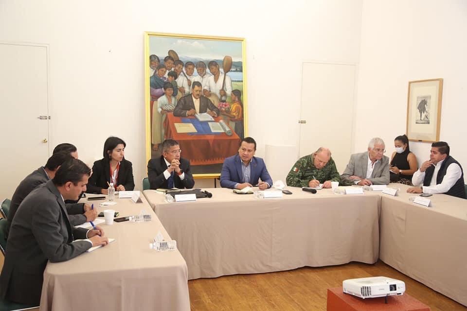 SSP participa en reunión interinstitucional para atender situación en Tepalcatepec-Coalcomán