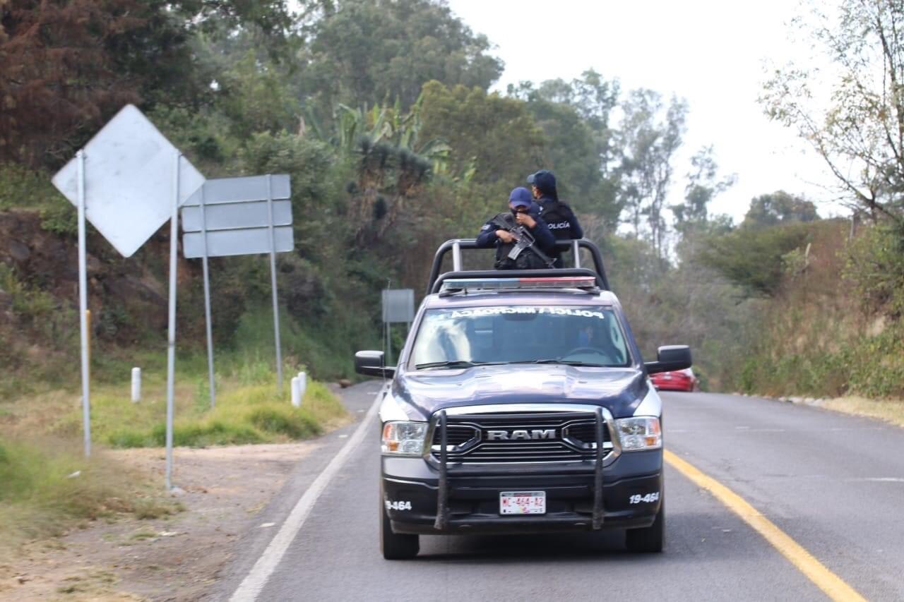 SSP despliega dispositivo de seguridad en Puruándiro, tras agresión a Policía Municipal