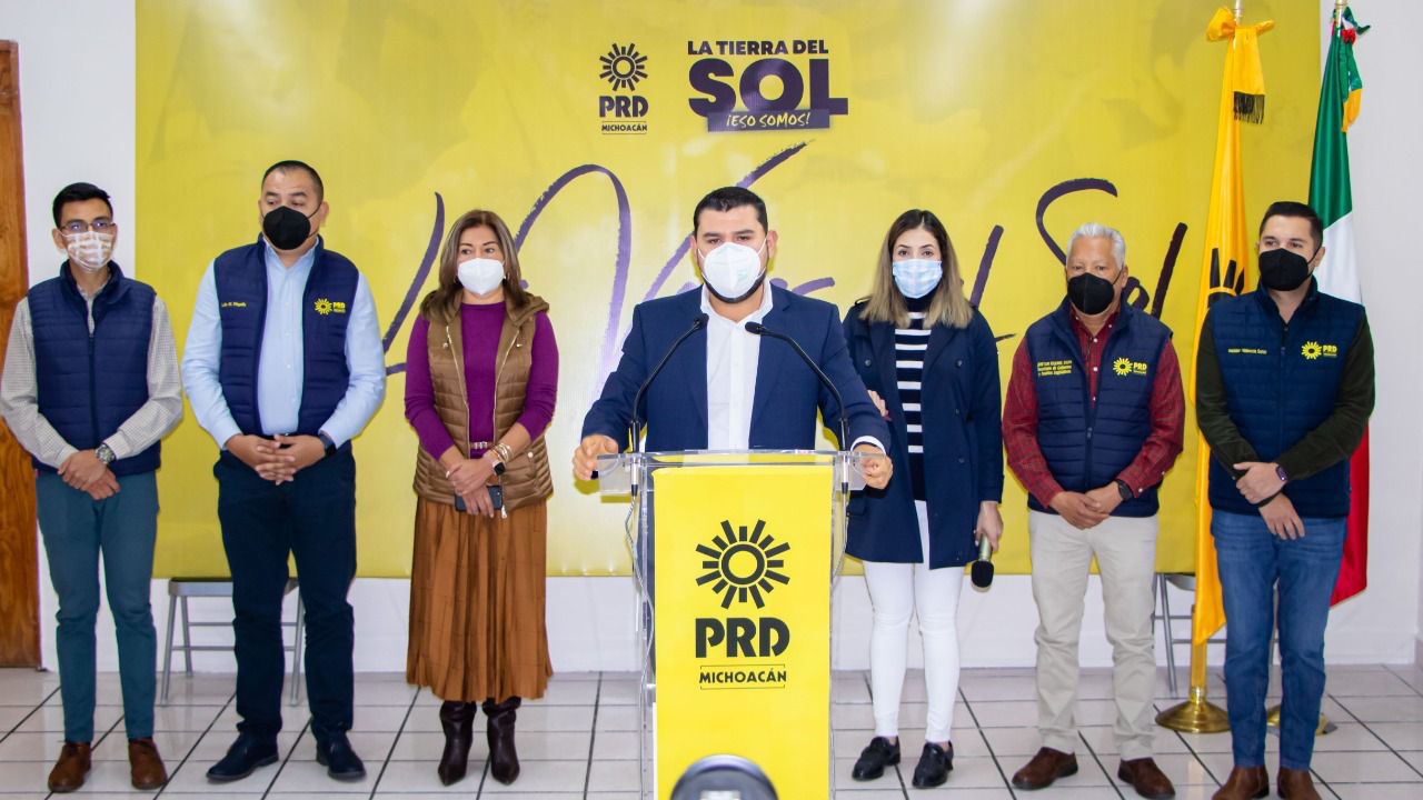 Exige PRD Michoacán al gobierno estatal una estrategia contra pandemia del Covid 19 y nuevas variantes