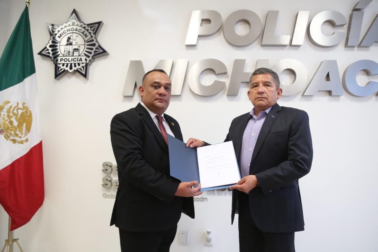 Ortega Silva recibe nombramiento como nuevo subsecretario de Operación Policial de la SSP