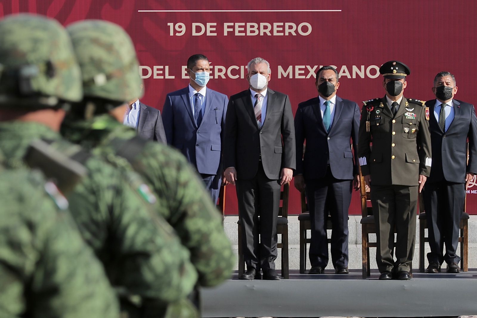 Ejército Mexicano, nuestra fuerza moral y baluarte de la soberanía nacional: Bedolla