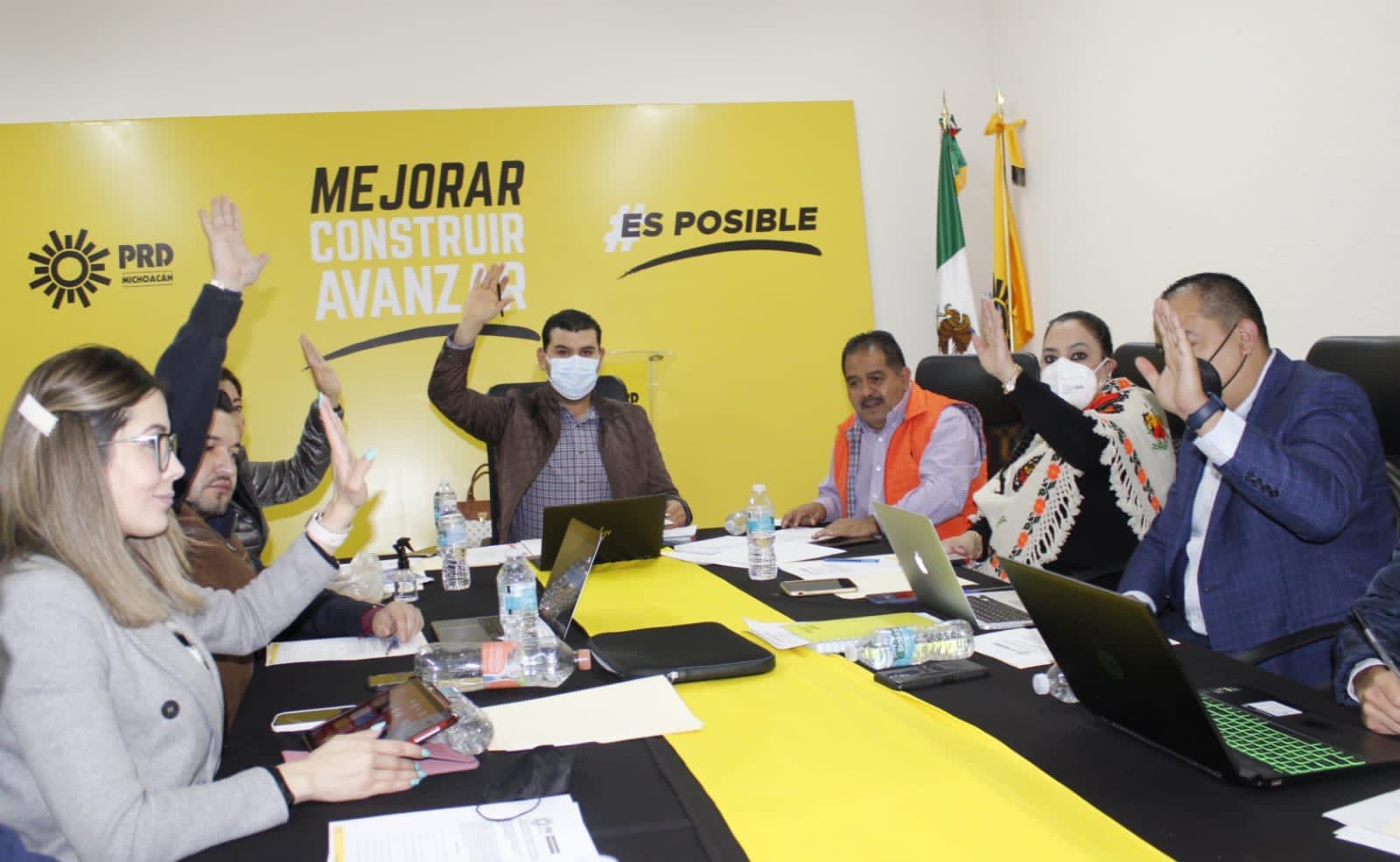 PRD Michoacán capacita a sus Presidentes Municipales por veda electoral en revocación de mandato