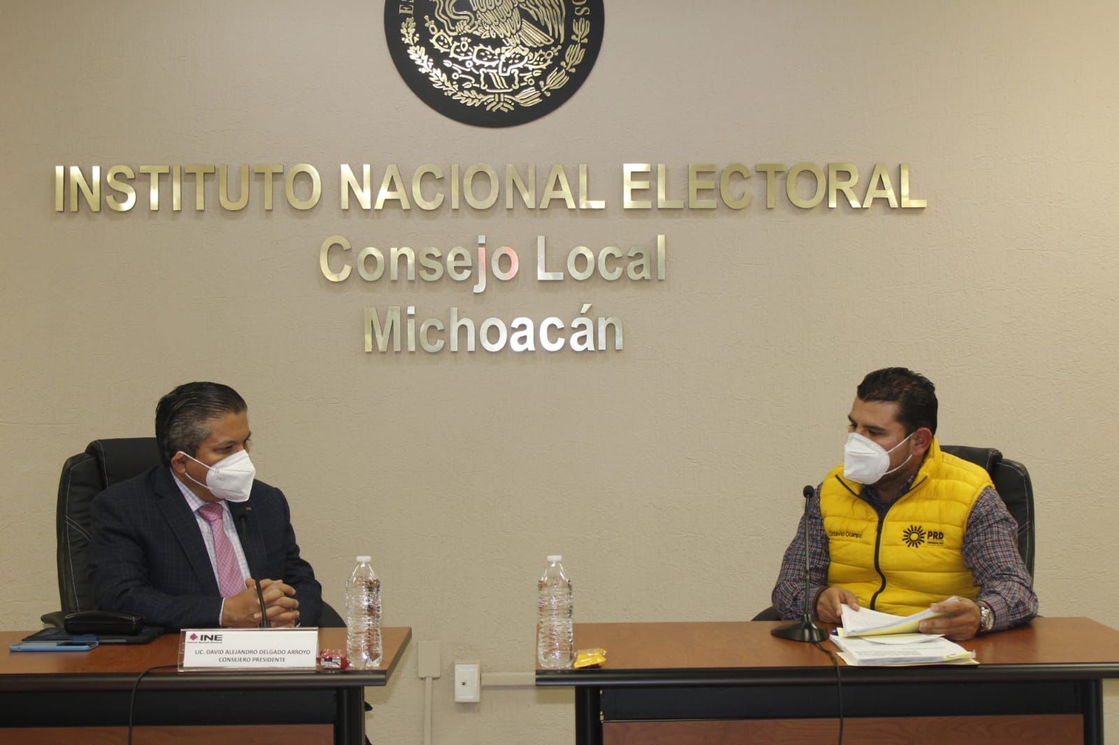El PRD Michoacán presenta queja en el INE por presunta violación a la Normatividad Electoral vigente
