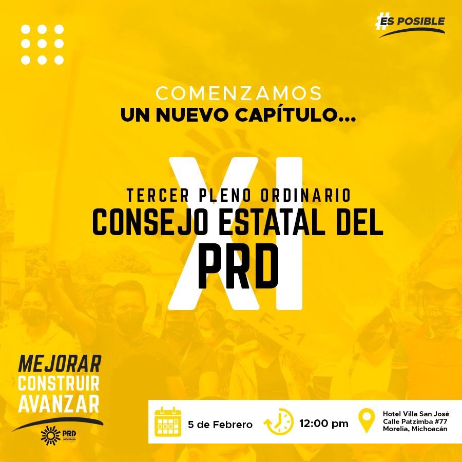 Hoy tenemos un PRD que se mueve en unidad: Octavio Ocampo